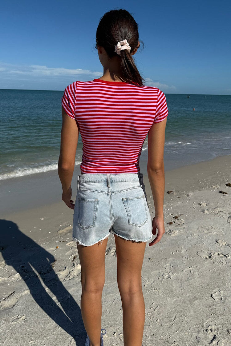 Brandy Melville Popular / Ashlyn Stripe Top