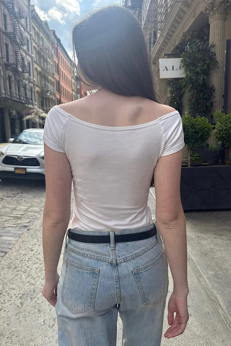 Brandy Melville New / Faux Leather Buckle Belt
