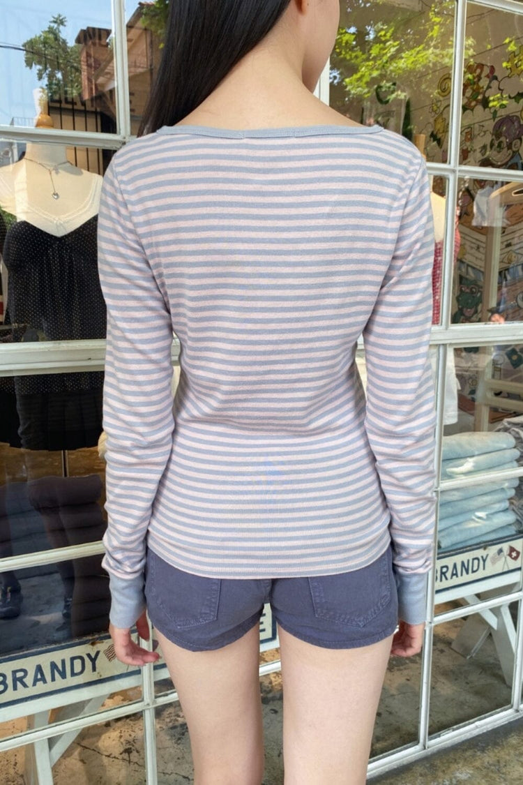 Brandy Melville Recommended / Zelly Striped Top