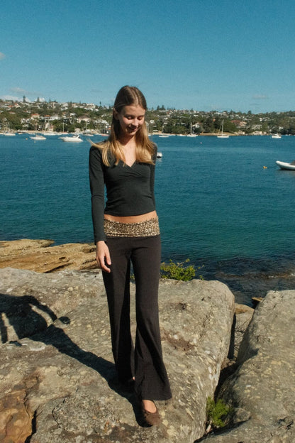 Brandy Melville Top Pick / Priscilla Leopard Pants