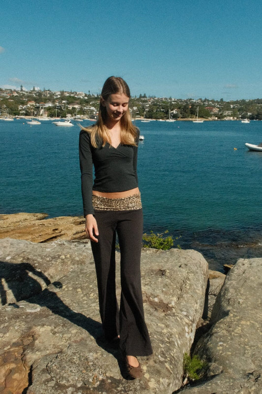 Brandy Melville Top Pick / Priscilla Leopard Pants