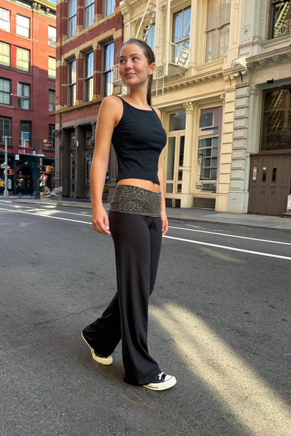 Brandy Melville Top Pick / Priscilla Leopard Pants