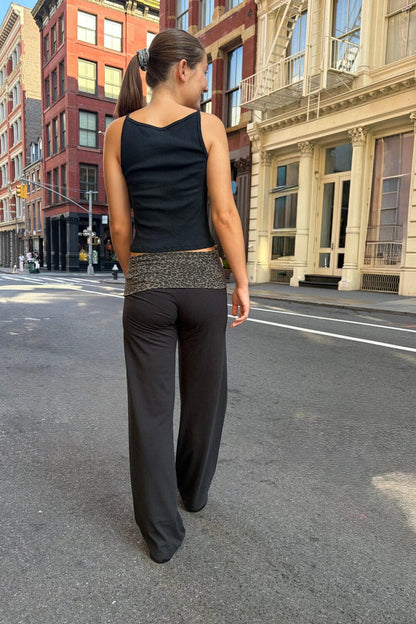 Brandy Melville Top Pick / Priscilla Leopard Pants