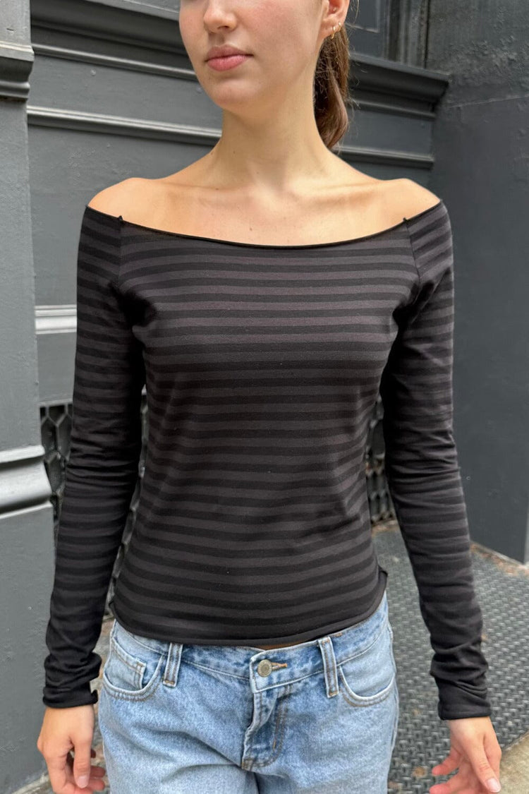 Brandy Melville Recommended / Bonnie Striped Top
