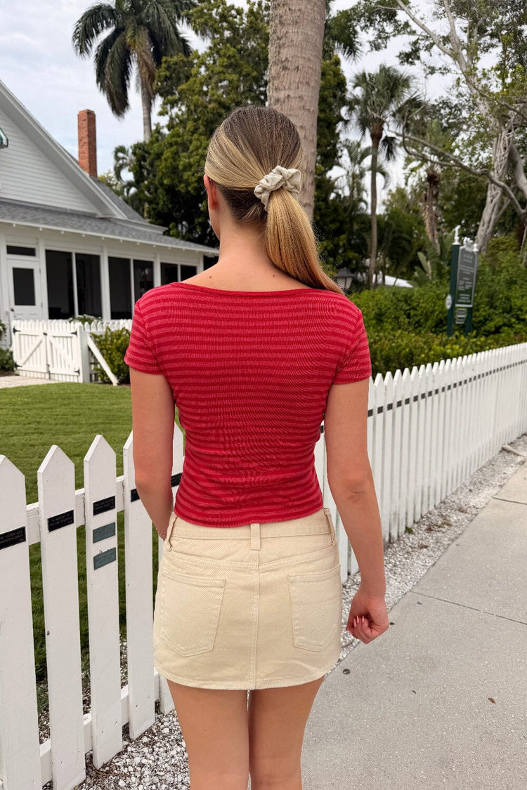 Brandy Melville Smart Buy / Ashlyn Stripe Top