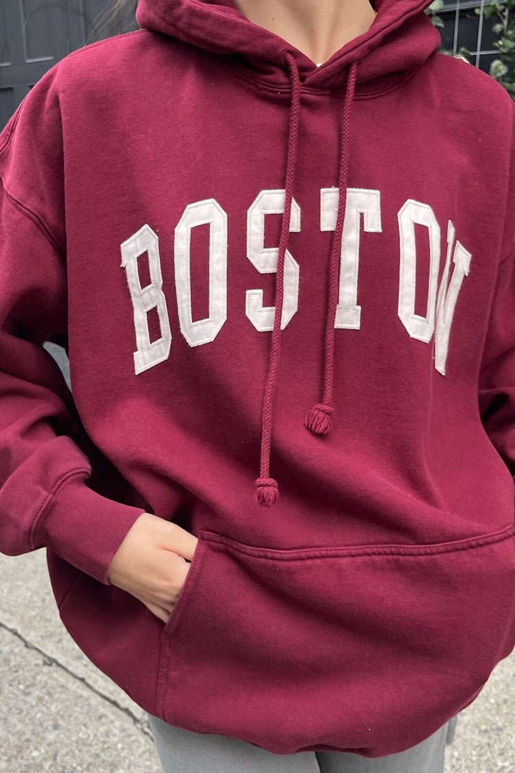 Brandy Melville Smart Buy / Christy Boston Hoodie