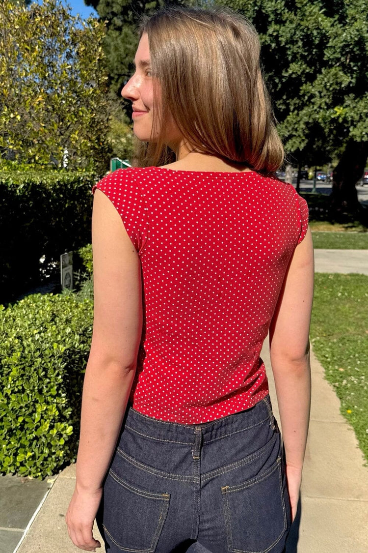 Brandy Melville Best Price / Amara Polka Dots Tank