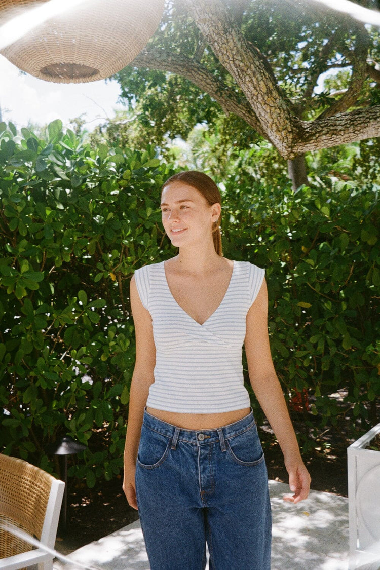 Brandy Melville Top Pick / Amara Striped Tank