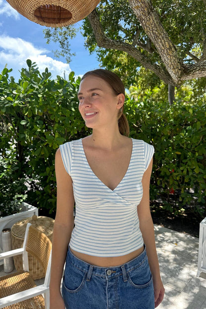 Brandy Melville Top Pick / Amara Striped Tank