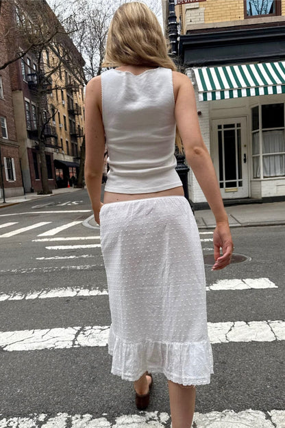 Brandy Melville Essential / Justine Polka Dots Skirt