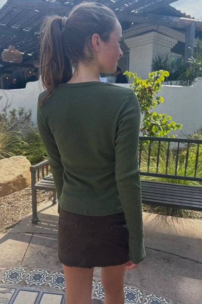 Brandy Melville New / Tori Thermal Top