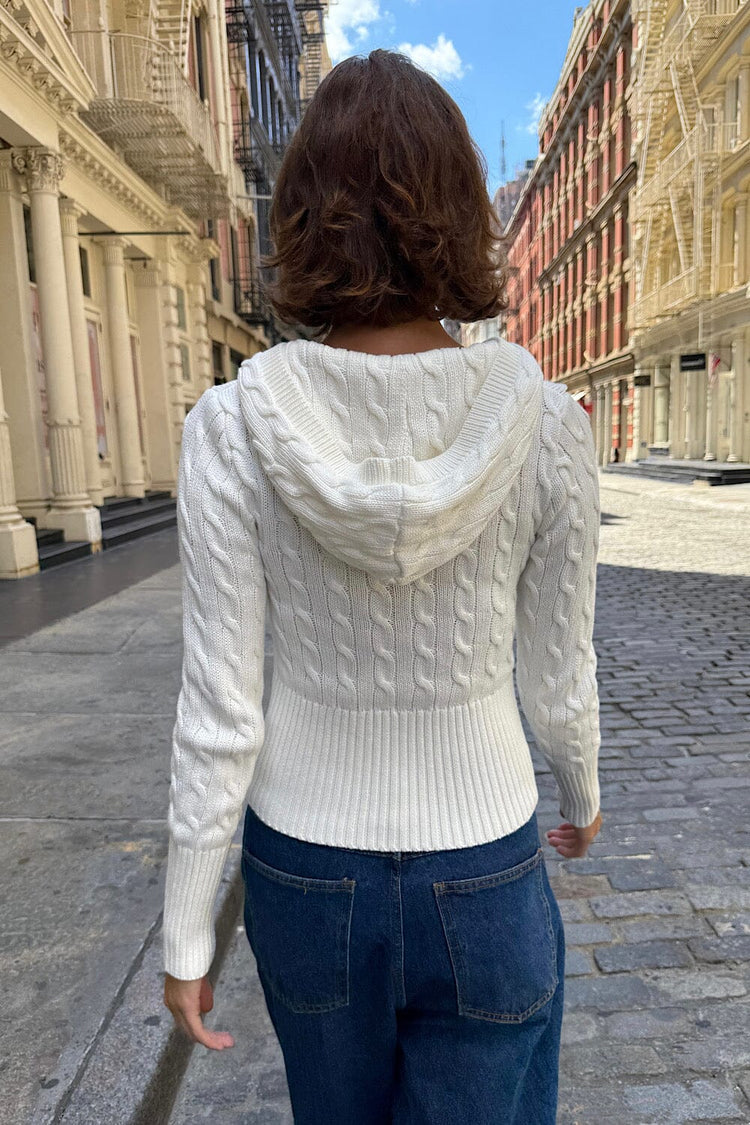 Brandy Melville Hot Sale / Aura Cable Knit Cardigan