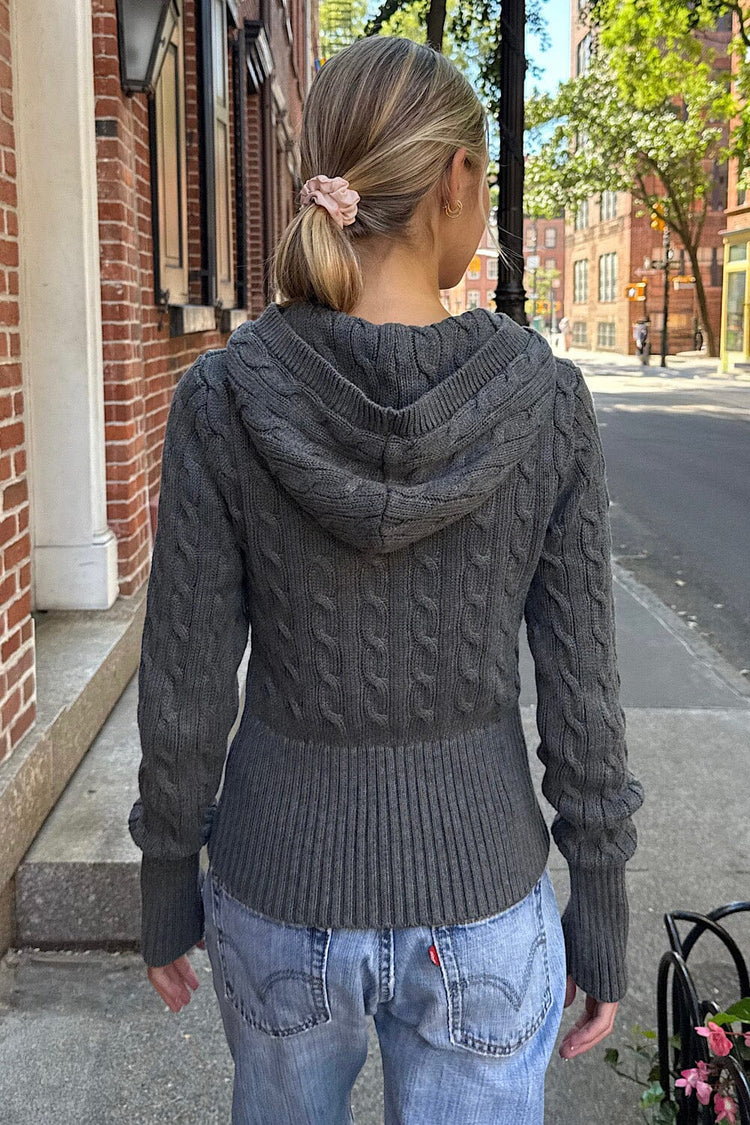 Brandy Melville Hot Sale / Aura Cable Knit Cardigan