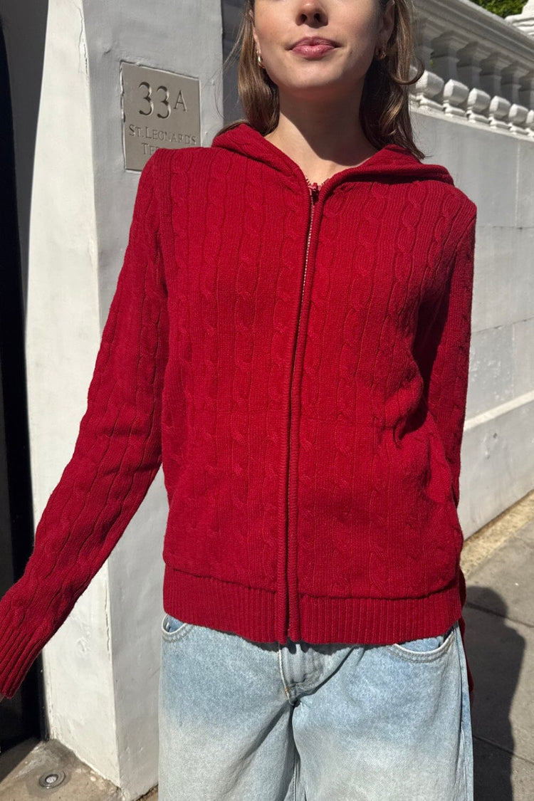 Brandy Melville Quality / Ayla Cable Knit Sweater
