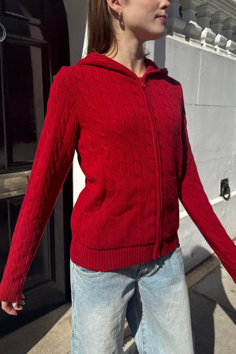 Brandy Melville Quality / Ayla Cable Knit Sweater