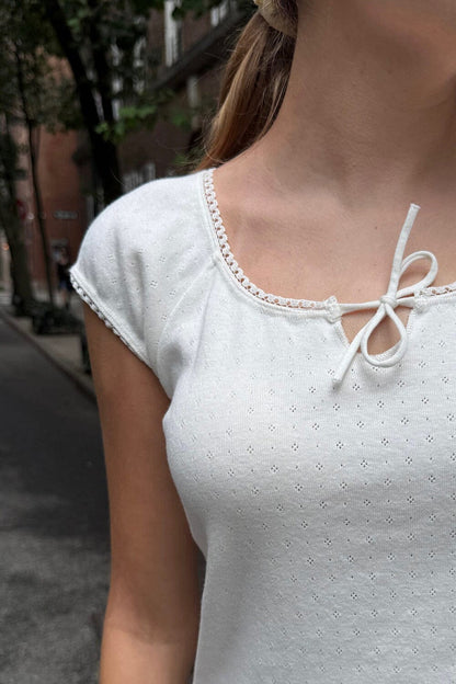 Brandy Melville Sale / Noa Eyelet Top