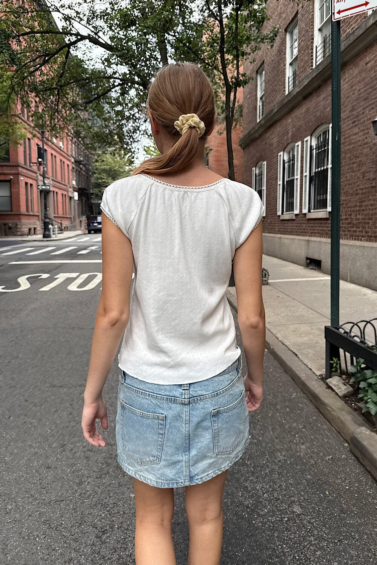 Brandy Melville Sale / Noa Eyelet Top