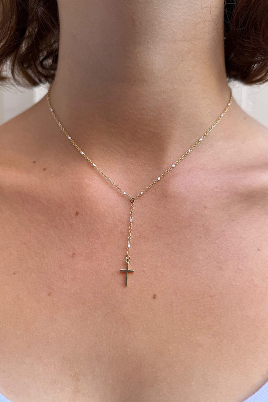 Brandy Melville Featured / Bead Cross Chain