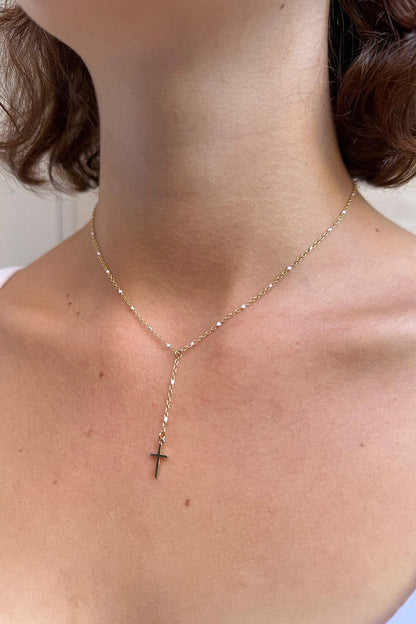 Brandy Melville Featured / Bead Cross Chain