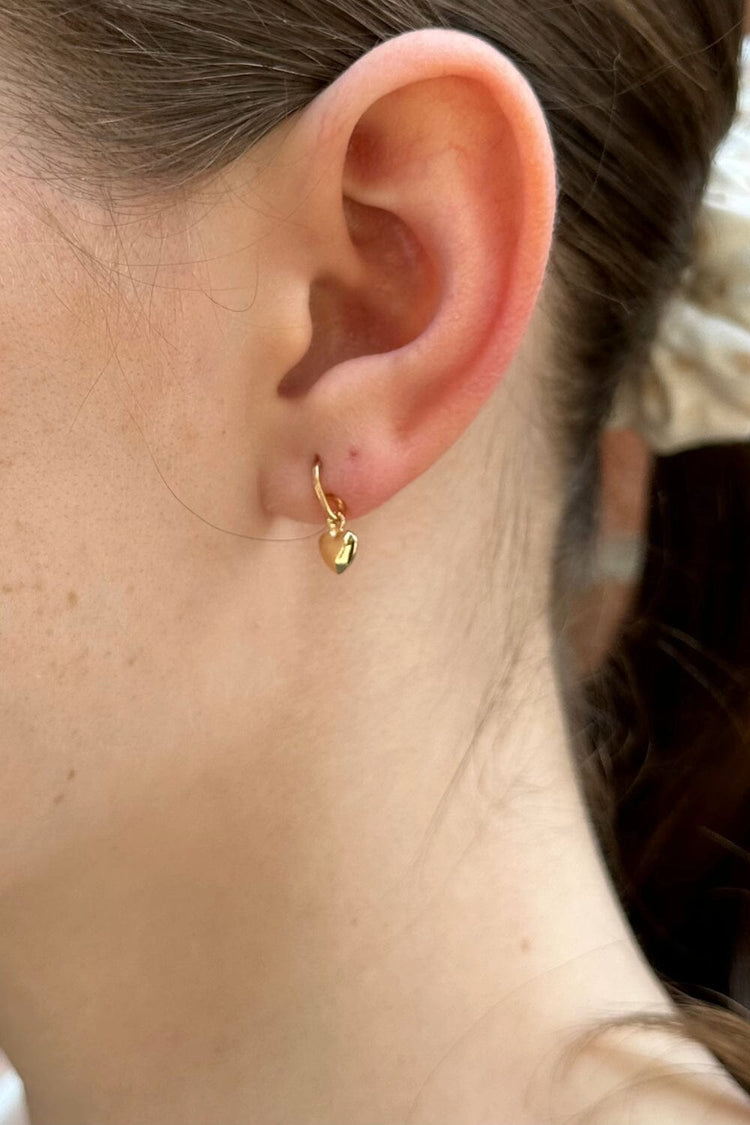 Brandy Melville Best Price / Heart Charm Earrings