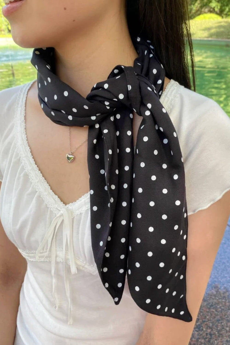 Brandy Melville Trusted / Polka Dot Scarf