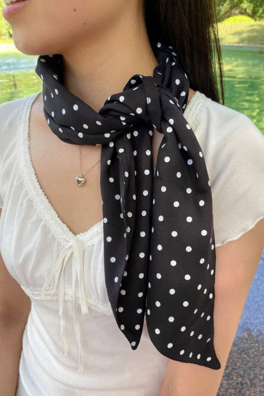 Brandy Melville Trusted / Polka Dot Scarf