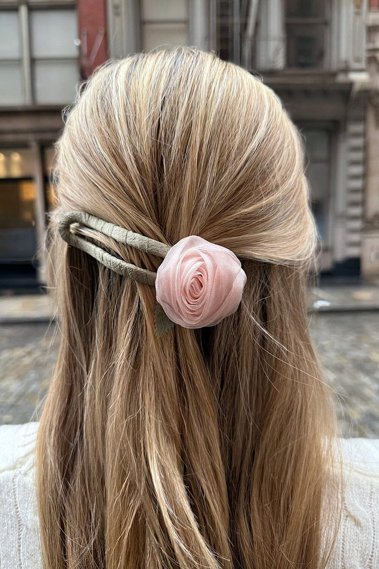 Brandy Melville Deals / Hair Clip Rose