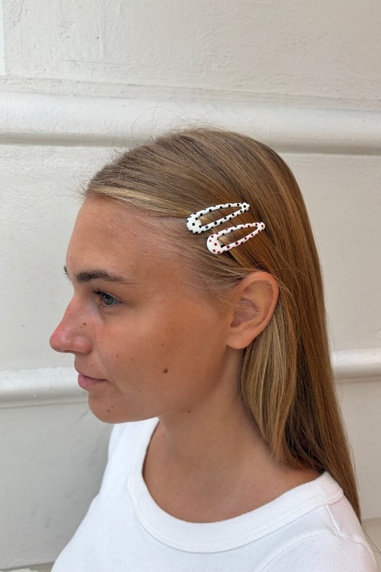 Brandy Melville Exclusive / Polka Dot Hair Clips