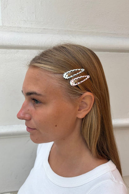 Brandy Melville Exclusive / Polka Dot Hair Clips