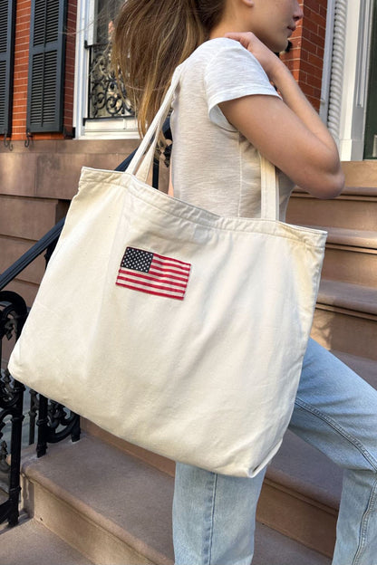 Brandy Melville Customer Favorite / American Flag Tote Bag