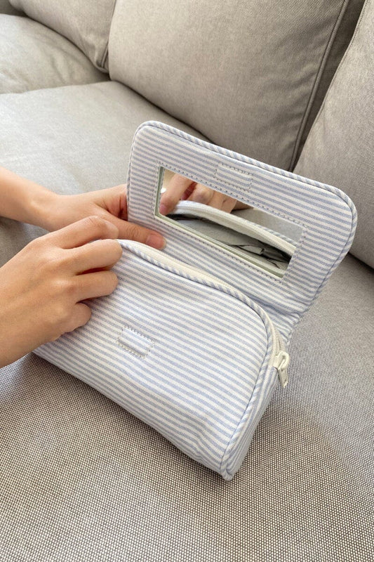 Brandy Melville Latest / Stripe Makeup Bag