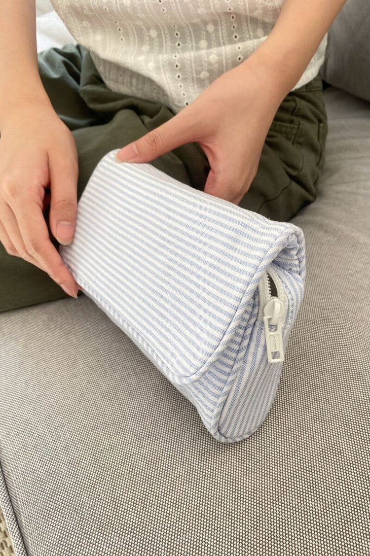 Brandy Melville Latest / Stripe Makeup Bag