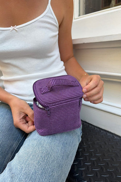 Brandy Melville Quality / Stripes Makeup Bag