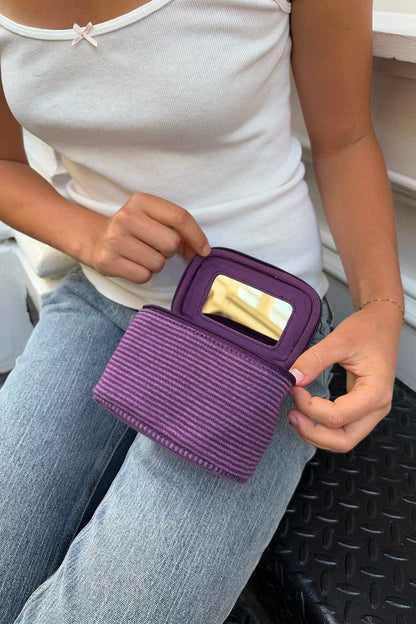 Brandy Melville Quality / Stripes Makeup Bag