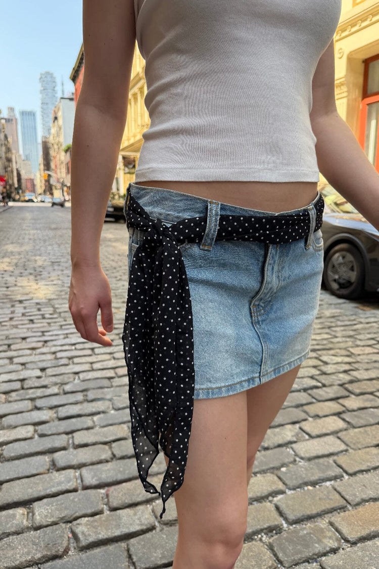 Brandy Melville Sale / Polka Dot Scarf