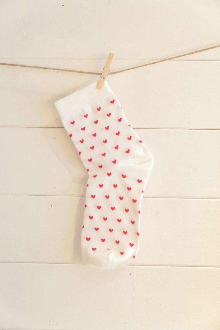 Brandy Melville Sale / Heart Socks