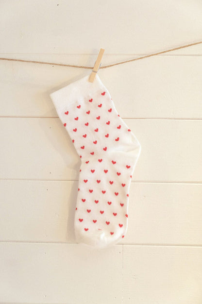 Brandy Melville Sale / Heart Socks