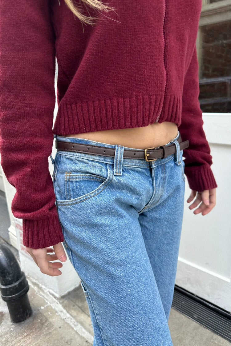 Brandy Melville Special Offer / Faux Leather Buckle Belt