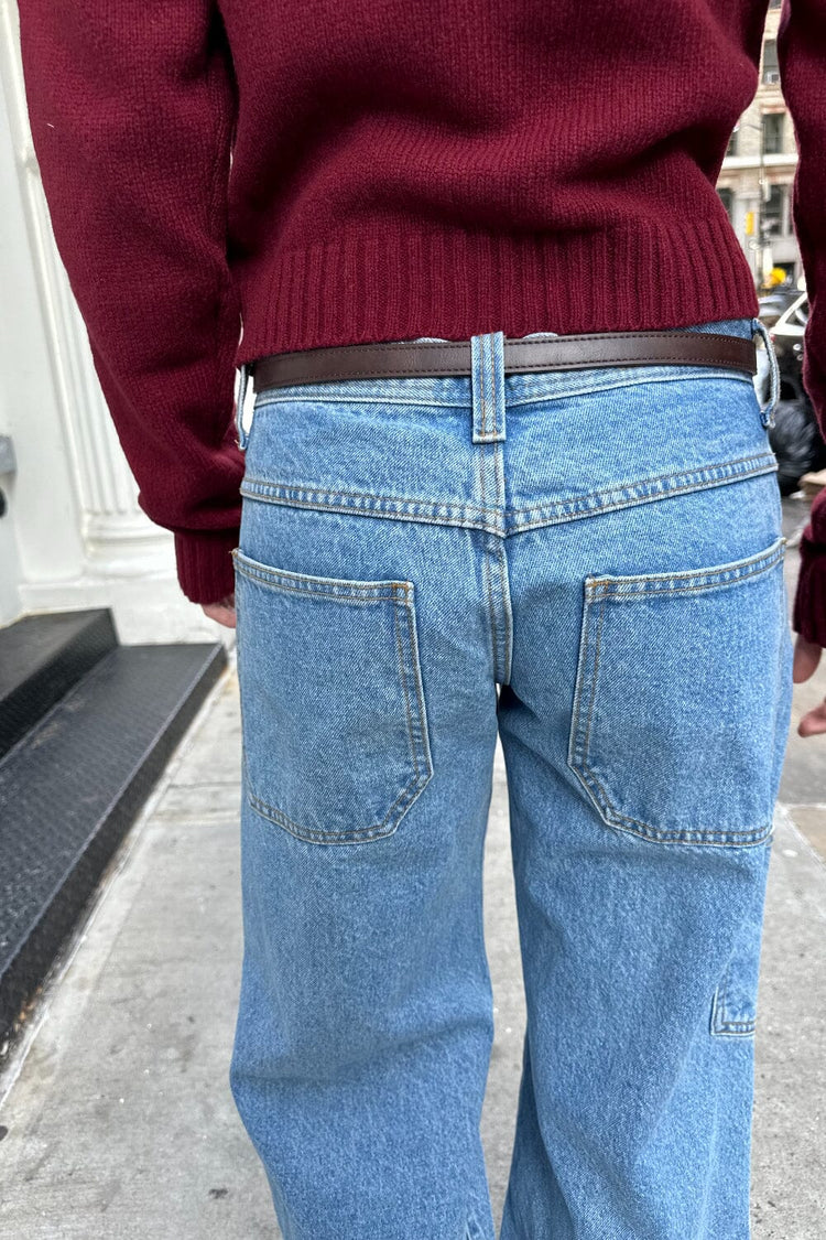 Brandy Melville Special Offer / Faux Leather Buckle Belt