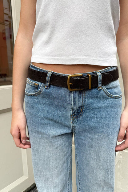 Brandy Melville Sale / Faux Leather Buckle Belt