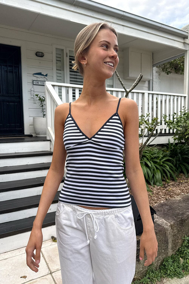 Brandy Melville Essential / Amara Striped Tank