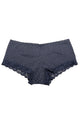 Navy White Polka Dots