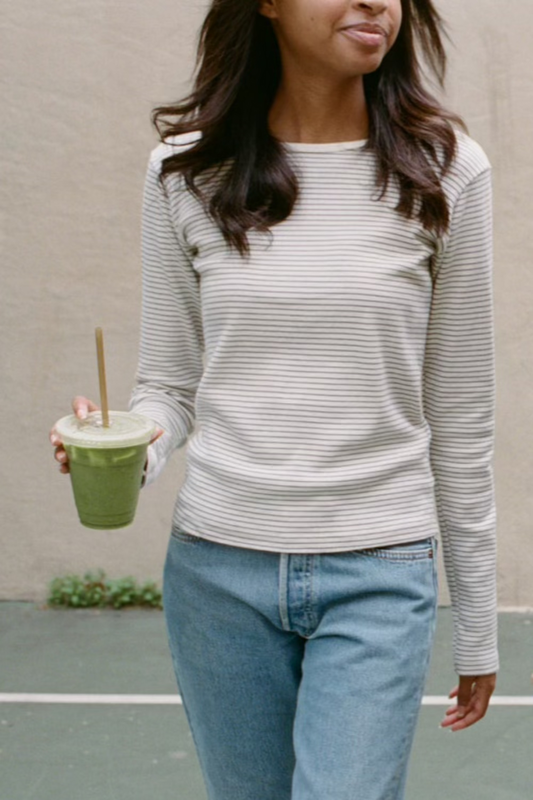 Brandy Melville Featured / Leah Striped Top