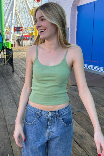 Brandy Melville Recommended / Skylar Ribbed Tank