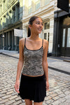 Ivory Zebra Print