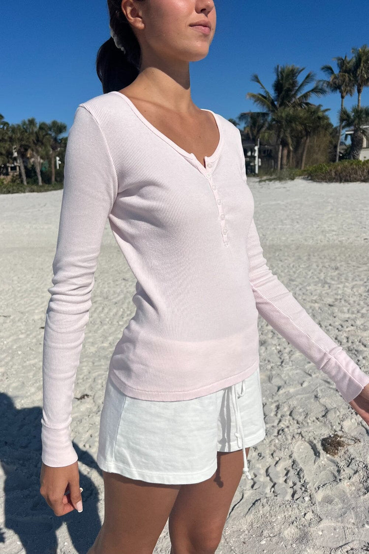 Brandy Melville Smart Buy / Zelly Long Sleeve Ribbed Top