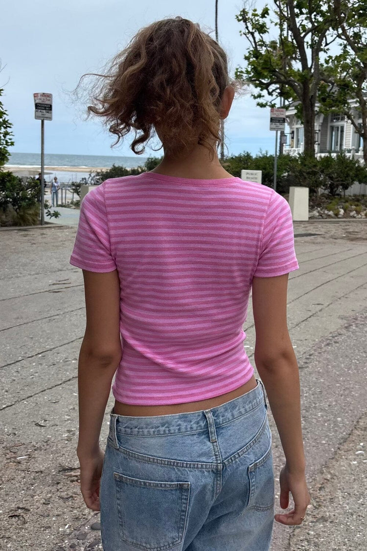 Brandy Melville Customer Favorite / Zelly Striped Top