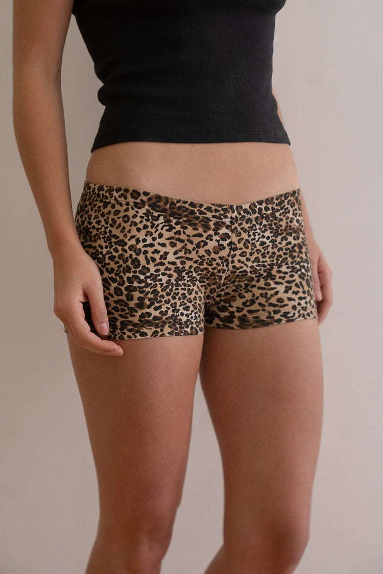 Brandy Melville New / Leopard Boxer Underwear