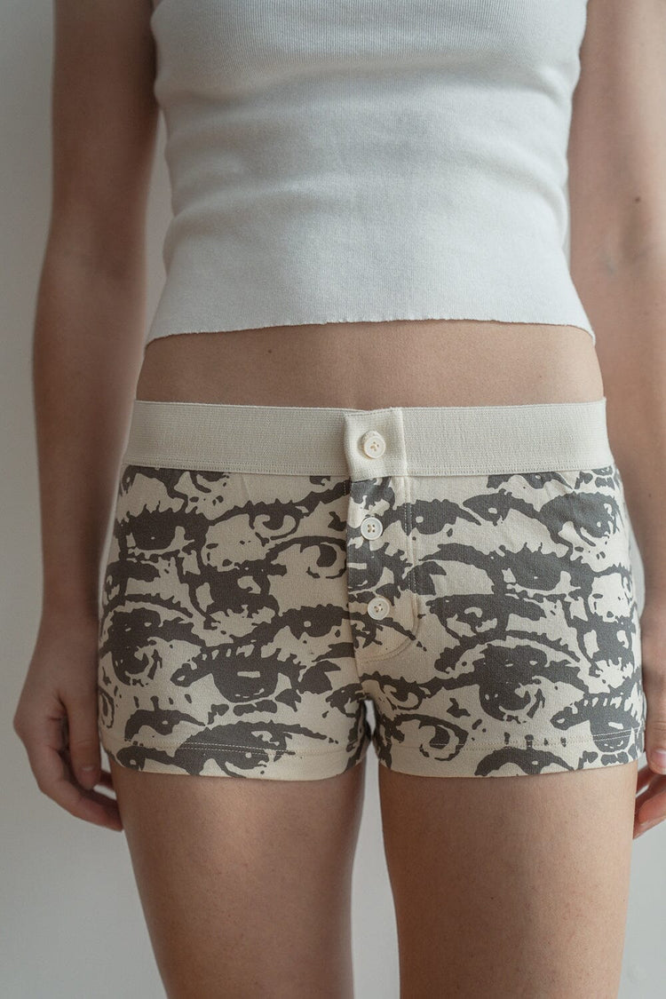 Brandy Melville Hot Sale / Boy Short Eyes Underwear