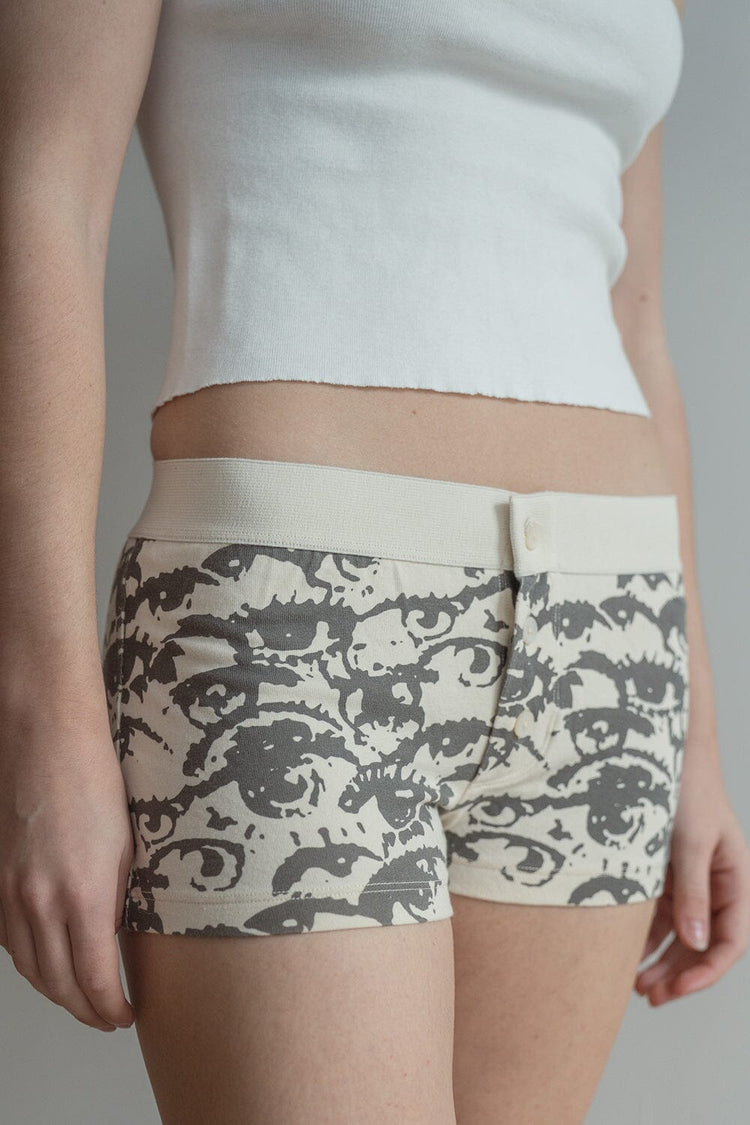 Brandy Melville Hot Sale / Boy Short Eyes Underwear